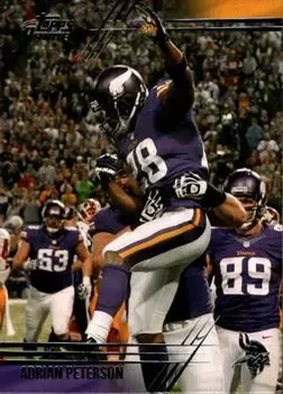 2014 Topps Prime #25b - Adrian Peterson - Minnesota Vikings