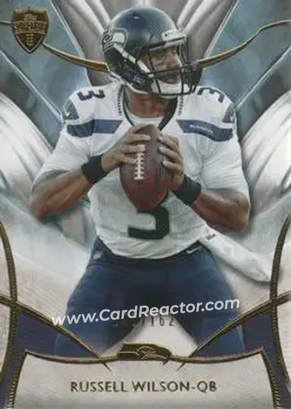 2014 Topps Supreme #1 - Russell Wilson - Seattle Seahawks - Front
