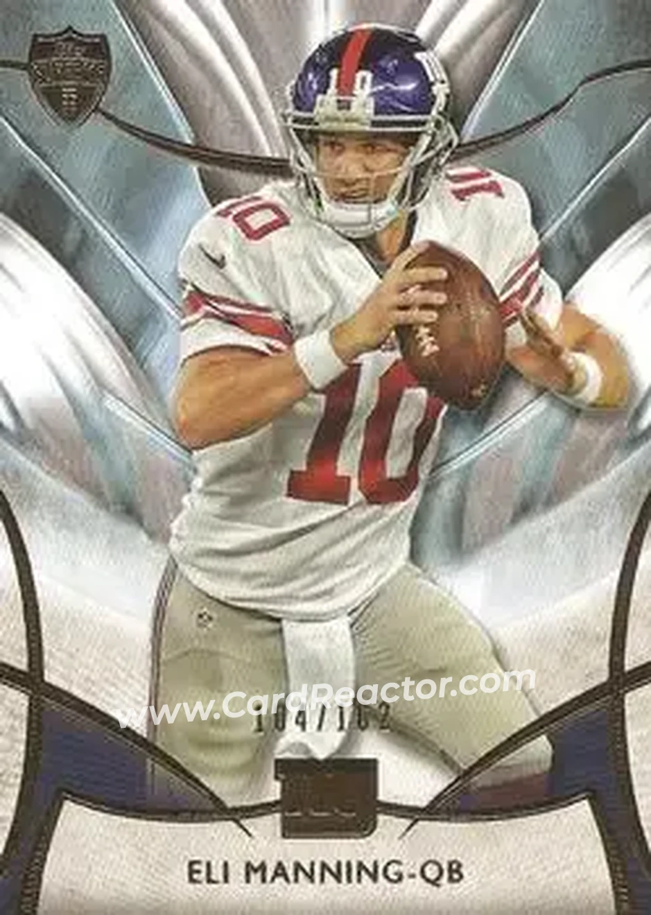 2014 Topps Supreme #10 - Eli Manning - New York Giants - Front