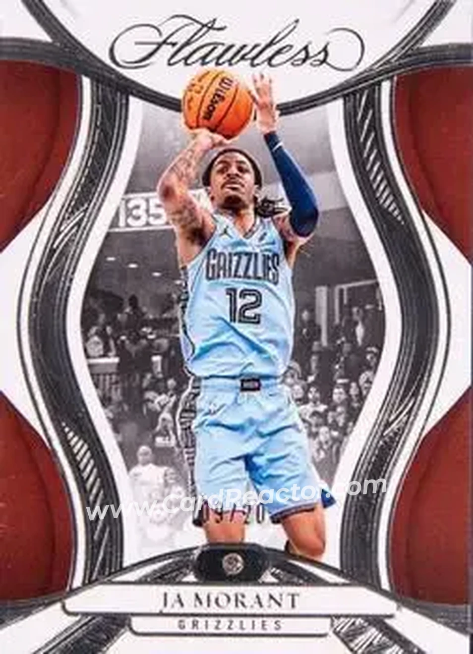 2024-25 Panini Flawless #21 - Ja Morant - Memphis Grizzlies - Front 2024-25 Panini Flawless #21 - Ja Morant - Memphis Grizzlies - Front