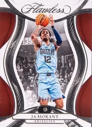 2024-25 Panini Flawless #21 - Ja Morant - Memphis Grizzlies
