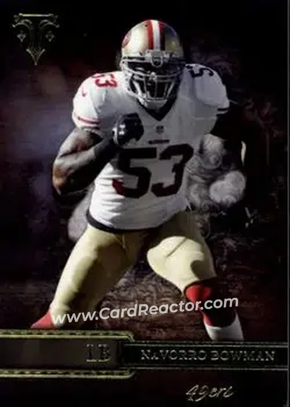 2014 Topps Triple Threads #4 - Navorro Bowman - San Francisco 49ers - Front