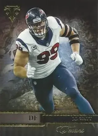 2014 Topps Triple Threads #6 - J.J. Watt - Houston Texans