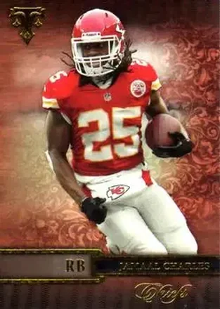 2014 Topps Triple Threads #12 - Jamaal Charles - Kansas City Chiefs