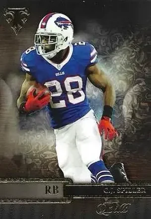 2014 Topps Triple Threads #19 - C.J. Spiller - Buffalo Bills