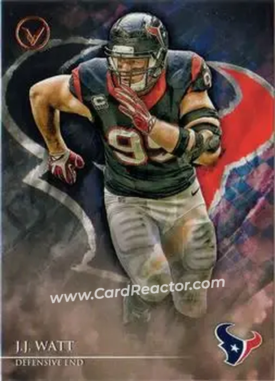 2014 Topps Valor #4 - J.J. Watt - Houston Texans - Front