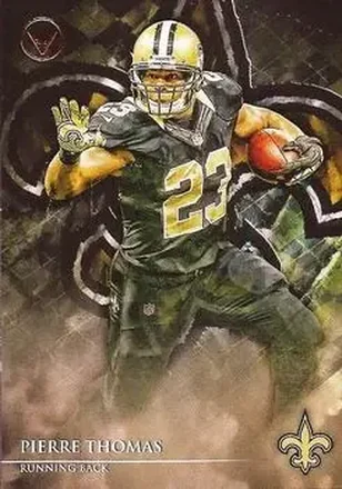 2014 Topps Valor #5 - Pierre Thomas - New Orleans Saints