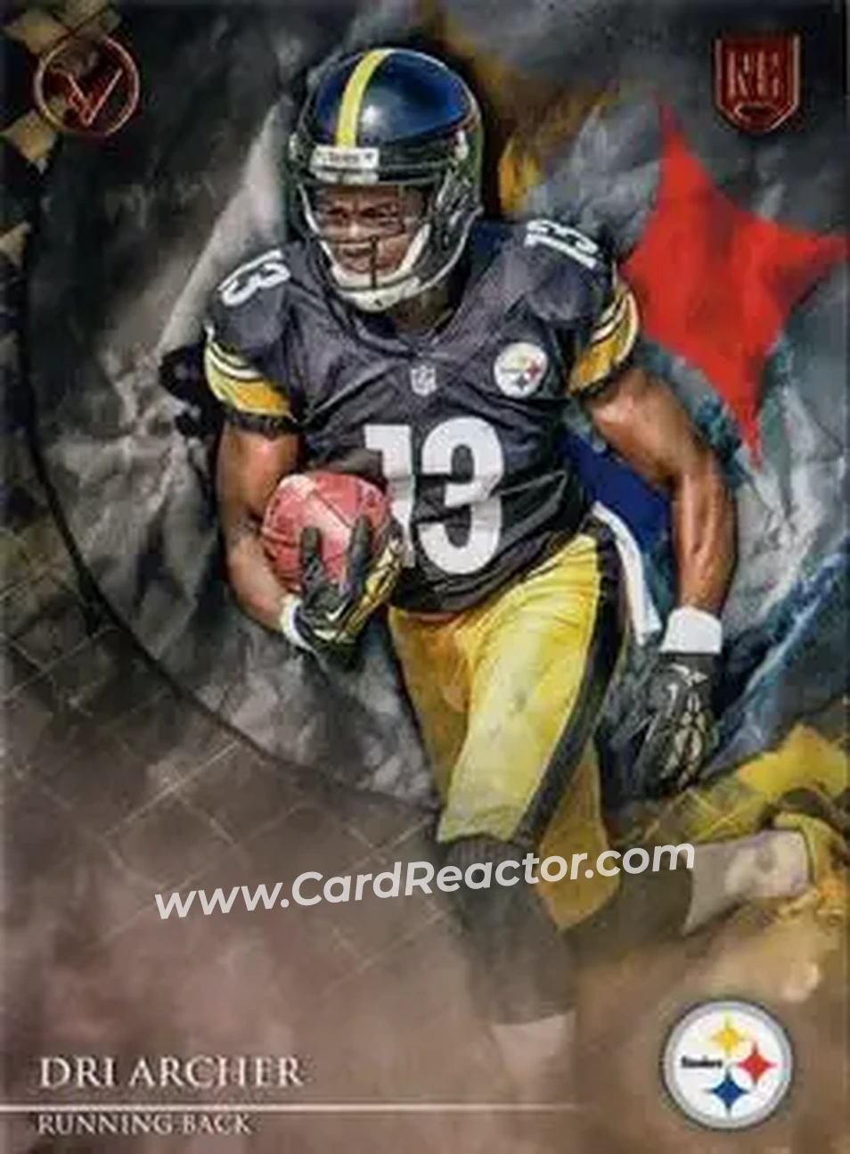 2014 Topps Valor #6 - Dri Archer - Pittsburgh Steelers - Front