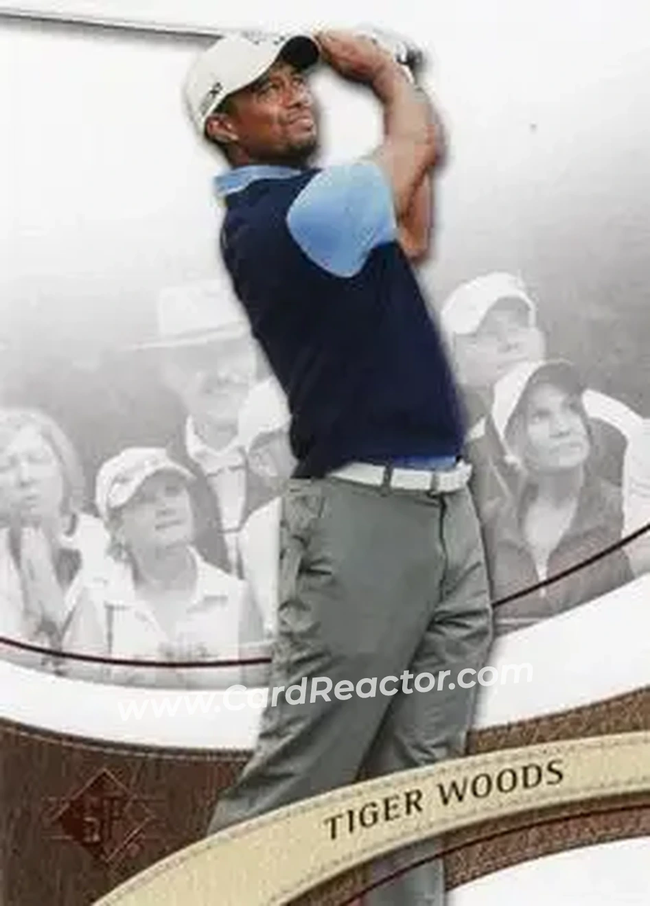2014 SP #1 - Tiger Woods - Front