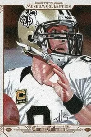 2014 Topps Museum Collection - Canvas Collection #CC-DB - Drew Brees - New Orleans Saints