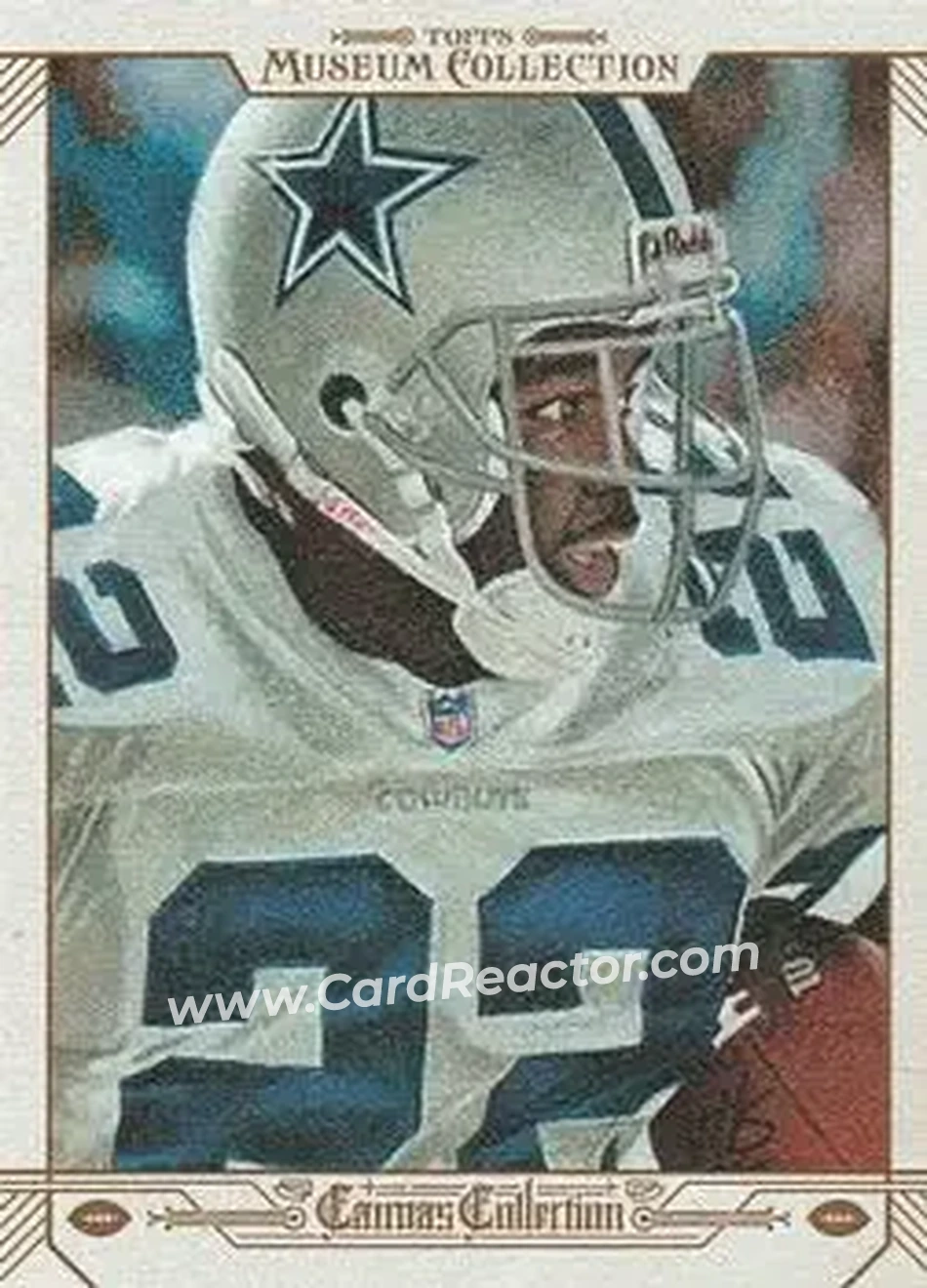 2014 Topps Museum Collection - Canvas Collection #CC-ES - Emmitt Smith - Dallas Cowboys - Front 2014 Topps Museum Collection - Canvas Collection #CC-ES - Emmitt Smith - Dallas Cowboys - Front
