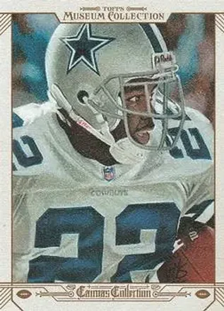 2014 Topps Museum Collection - Canvas Collection #CC-ES - Emmitt Smith - Dallas Cowboys
