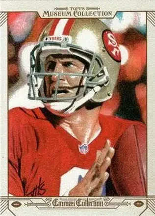 2014 Topps Museum Collection - Canvas Collection #CC-SY - Steve Young - San Francisco 49ers