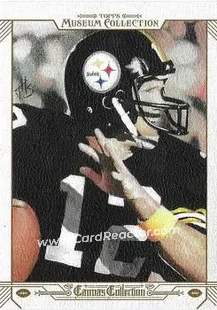 2014 Topps Museum Collection - Canvas Collection #CC-TBRA - Terry Bradshaw - Pittsburgh Steelers - Front 2014 Topps Museum Collection - Canvas Collection #CC-TBRA - Terry Bradshaw - Pittsburgh Steelers - Front