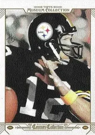 2014 Topps Museum Collection - Canvas Collection #CC-TBRA - Terry Bradshaw - Pittsburgh Steelers
