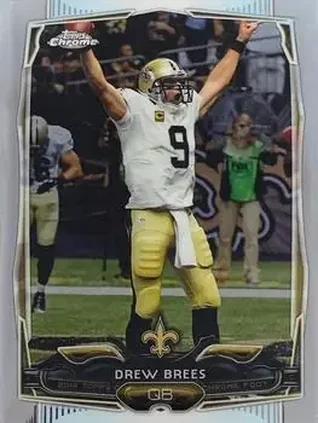 2014 Topps Chrome #17b Drew Brees