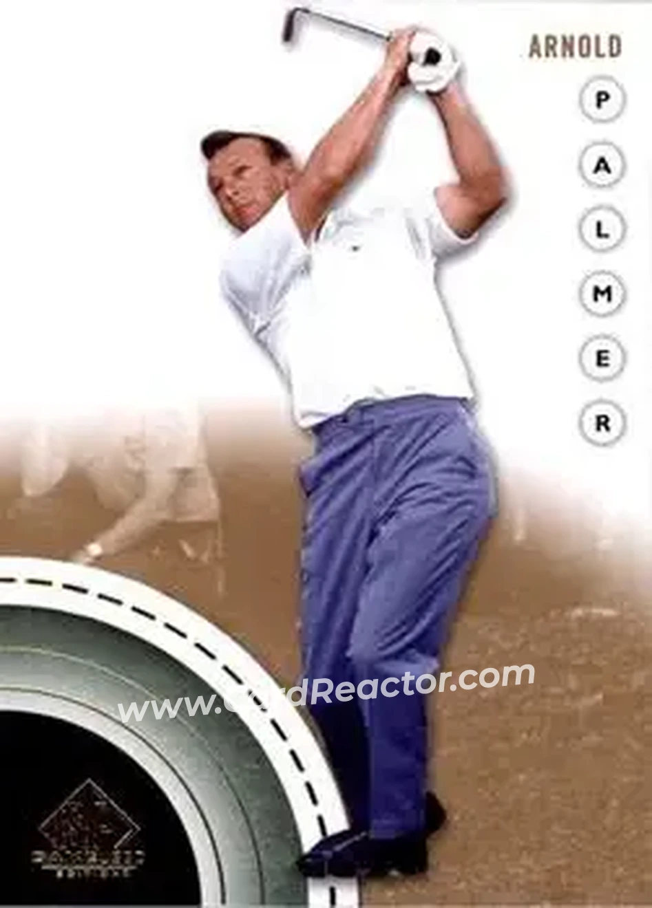 2014 SP Game Used #3 - Arnold Palmer - Front
