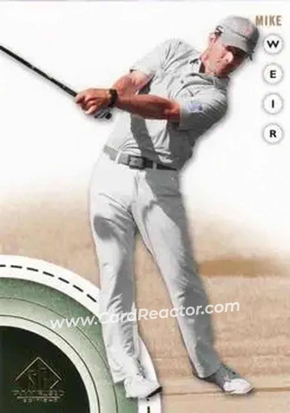 2014 SP Game Used #18 - Mike Weir - Front