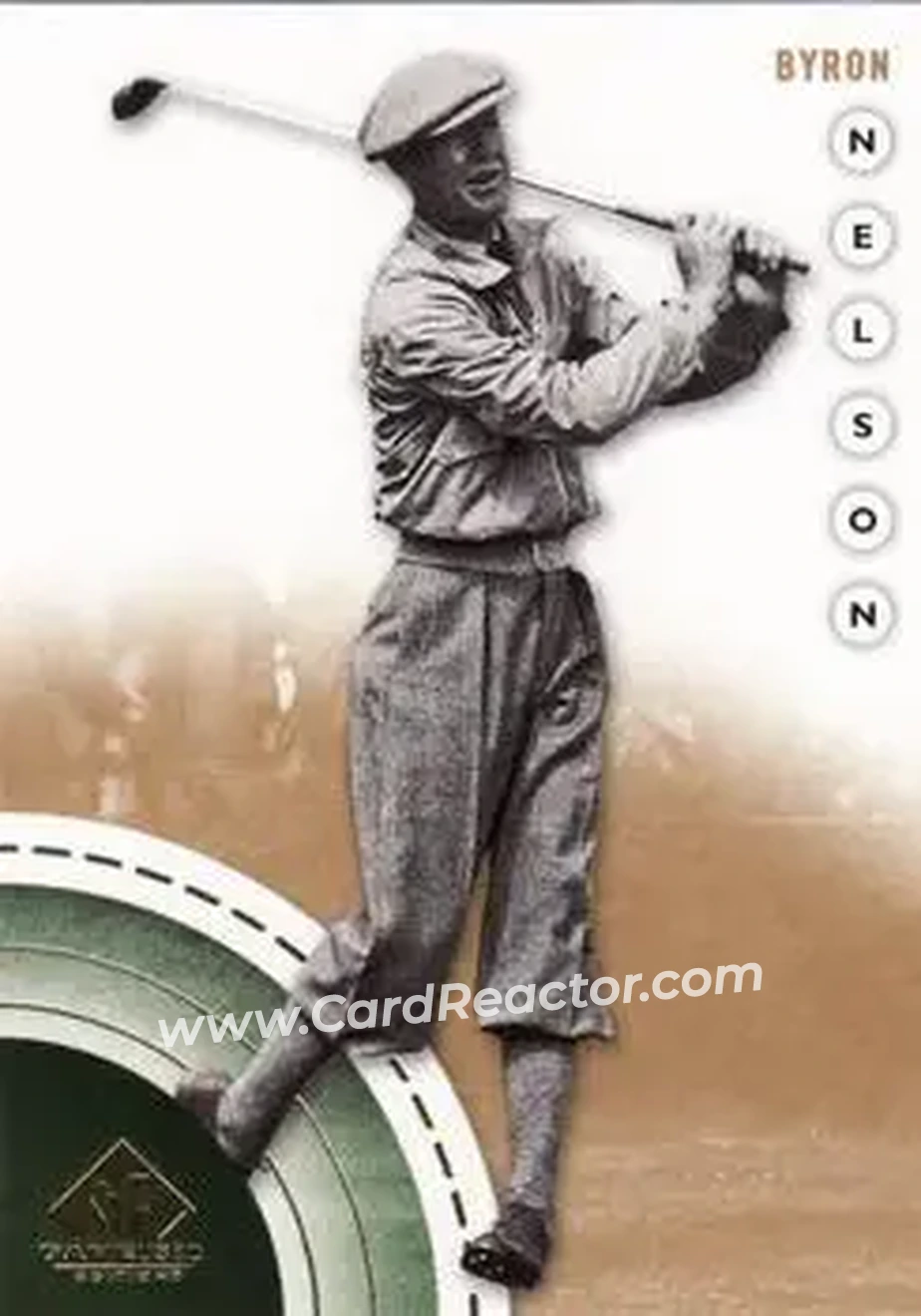 2014 SP Game Used #21 - Byron Nelson - Front