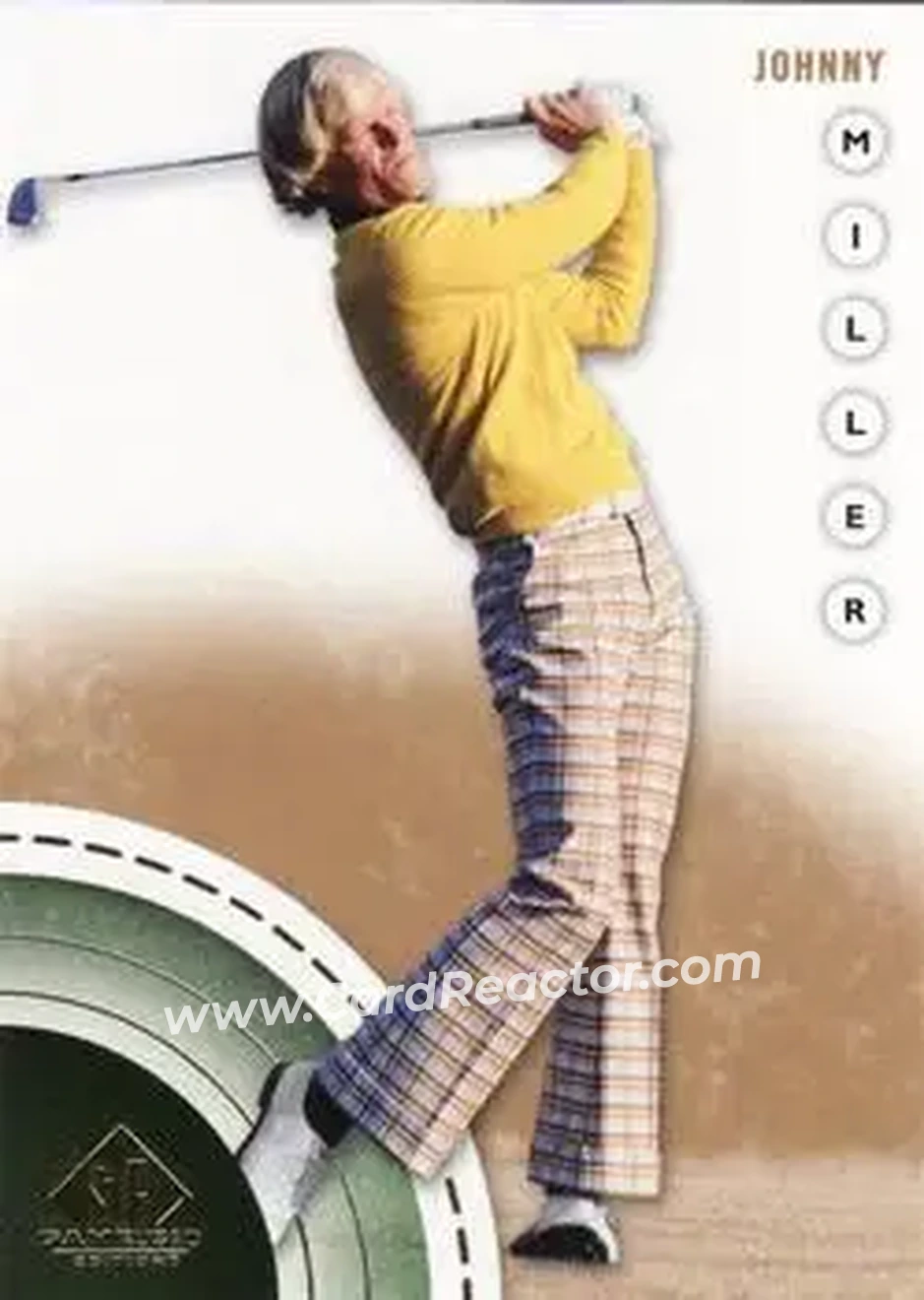 2014 SP Game Used #24 - Johnny Miller