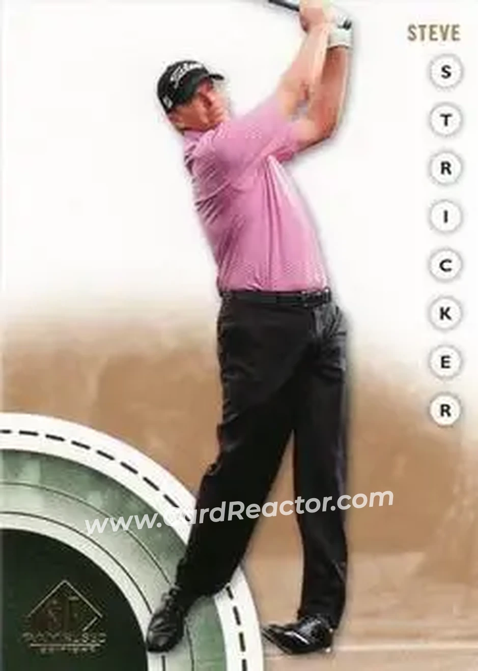 2014 SP Game Used #28 - Steve Stricker - Front