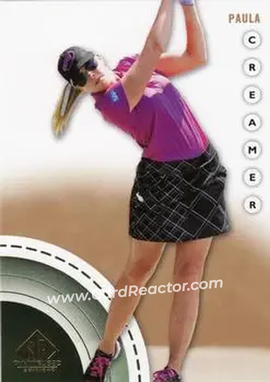2014 SP Game Used #29 - Paula Creamer - Front
