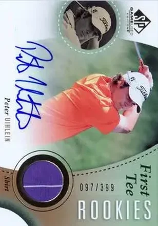 2014 SP Game Used #34 Peter Uihlein