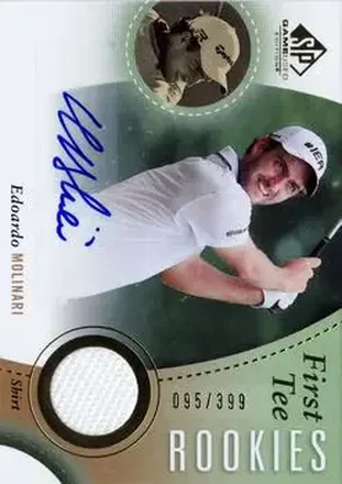 2014 SP Game Used #37 Edoardo Molinari