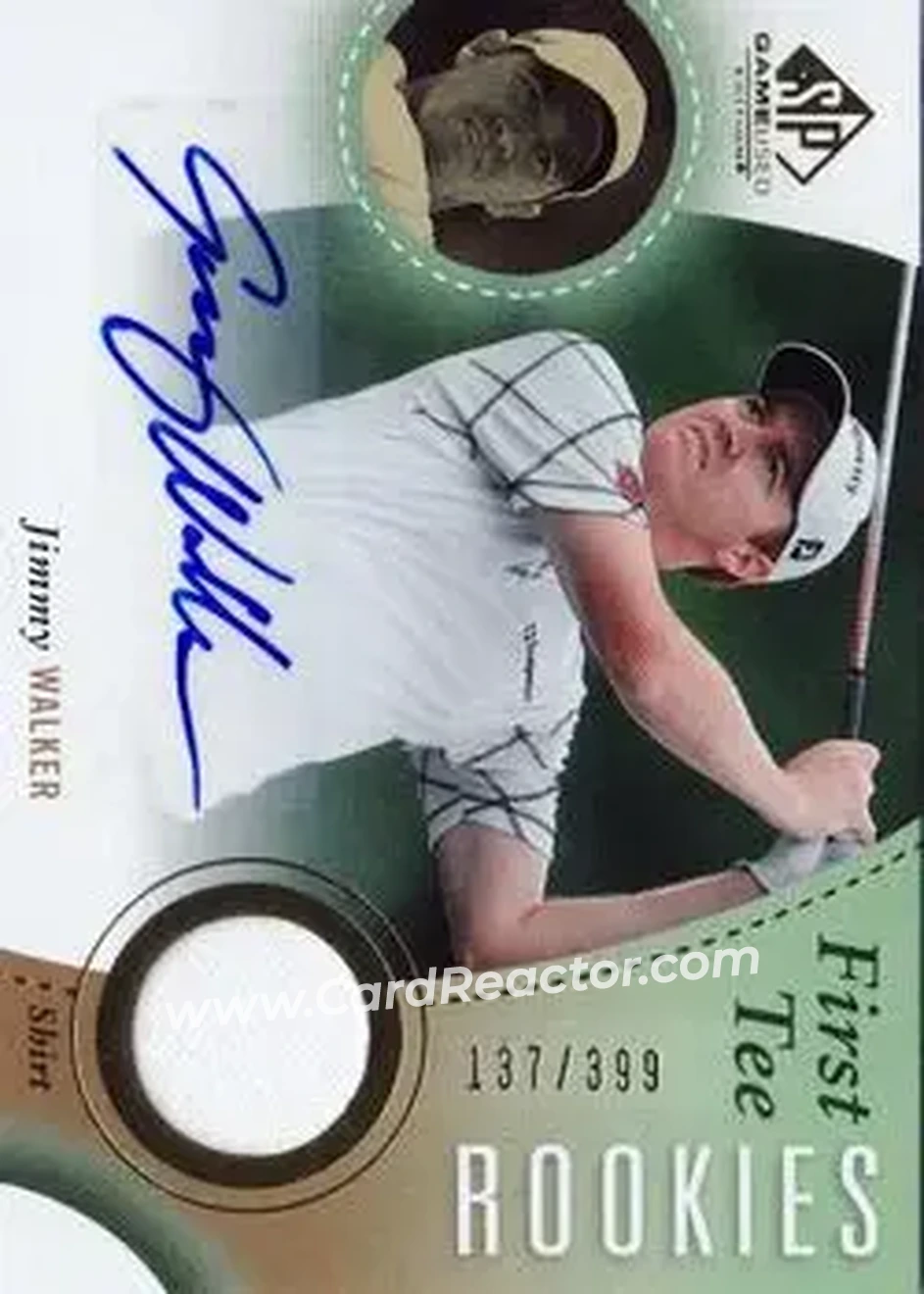 2014 SP Game Used #40 - Jimmy Walker - Front