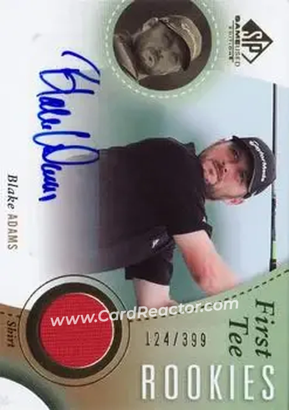 2014 SP Game Used #41 - Blake Adams - Front