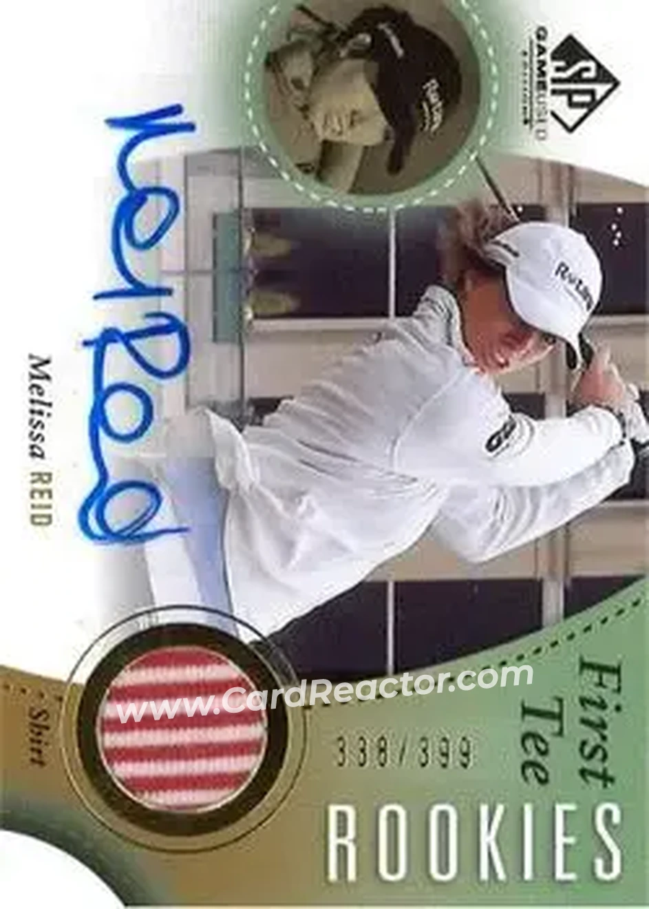 2014 SP Game Used #45 - Melissa Reid - Front