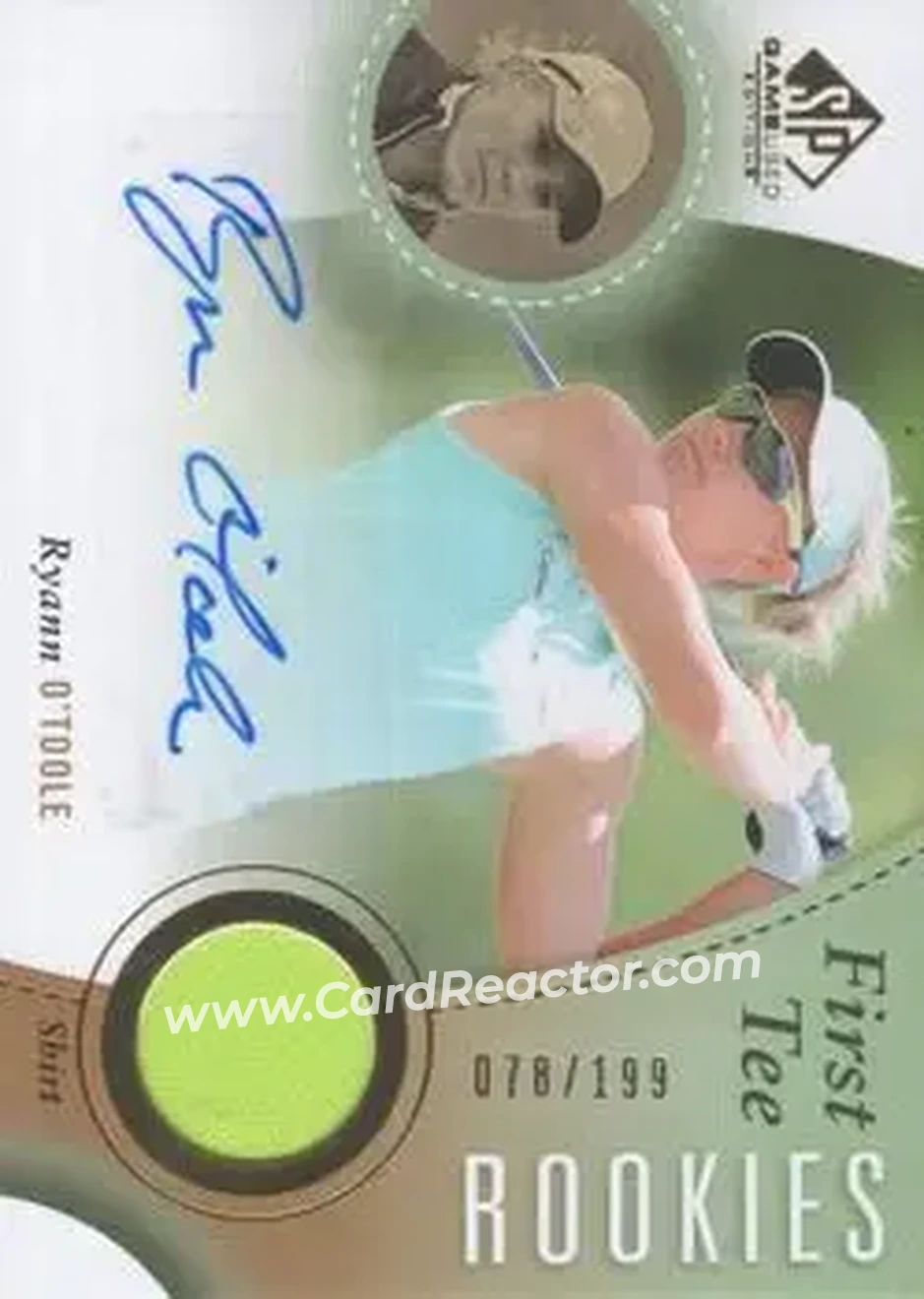 2014 SP Game Used #53 - Ryann O'Toole - Front