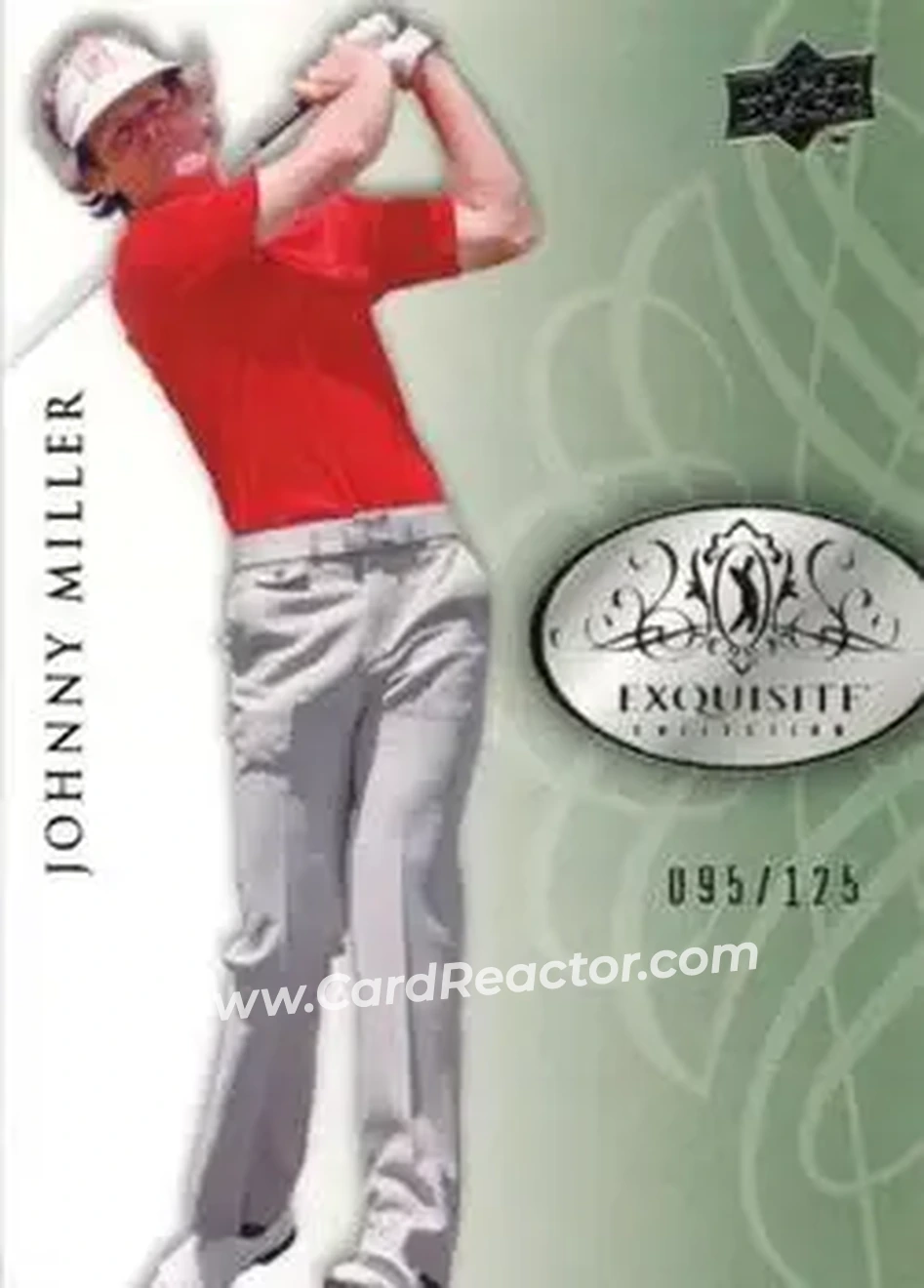 2014 Upper Deck Exquisite #12 - Johnny Miller - Front