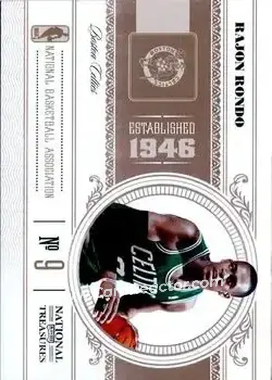 Front of Rajon Rondo