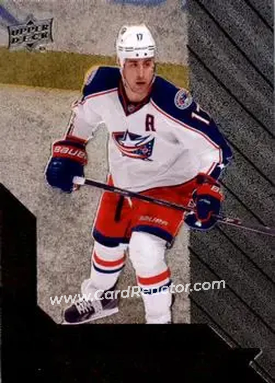 2014-15 Upper Deck Black Diamond #4 - Brandon Dubinsky - Columbus Blue Jackets - Front