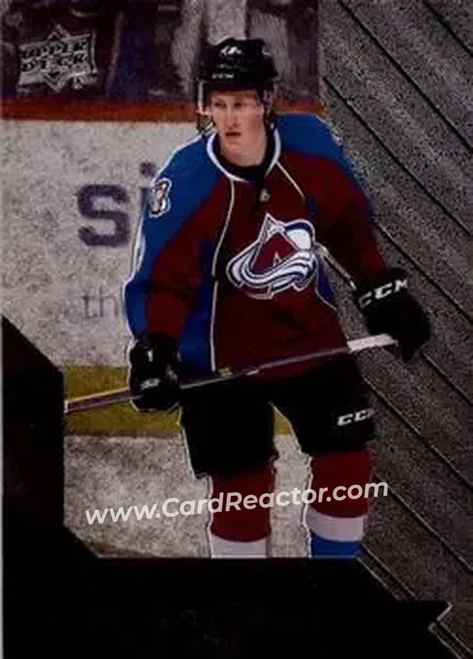 2014-15 Upper Deck Black Diamond #11 - Nathan MacKinnon - Colorado Avalanche - Front