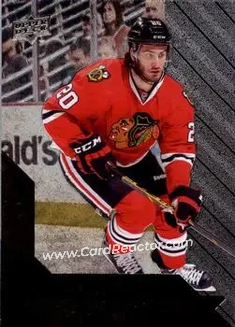 2014-15 Upper Deck Black Diamond #13 - Brandon Saad - Chicago Blackhawks - Front