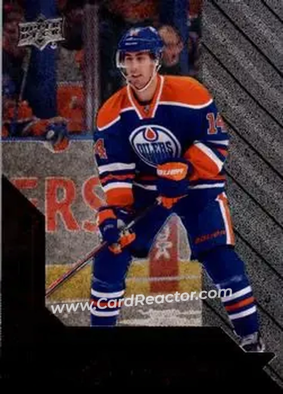 2014-15 Upper Deck Black Diamond #16 - Jordan Eberle - Edmonton Oilers - Front