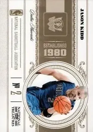 2010-11 Playoff National Treasures #20 Jason Kidd
