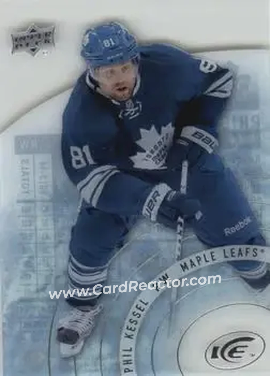 2014-15 Upper Deck Ice #4 - Phil Kessel - Toronto Maple Leafs - Front