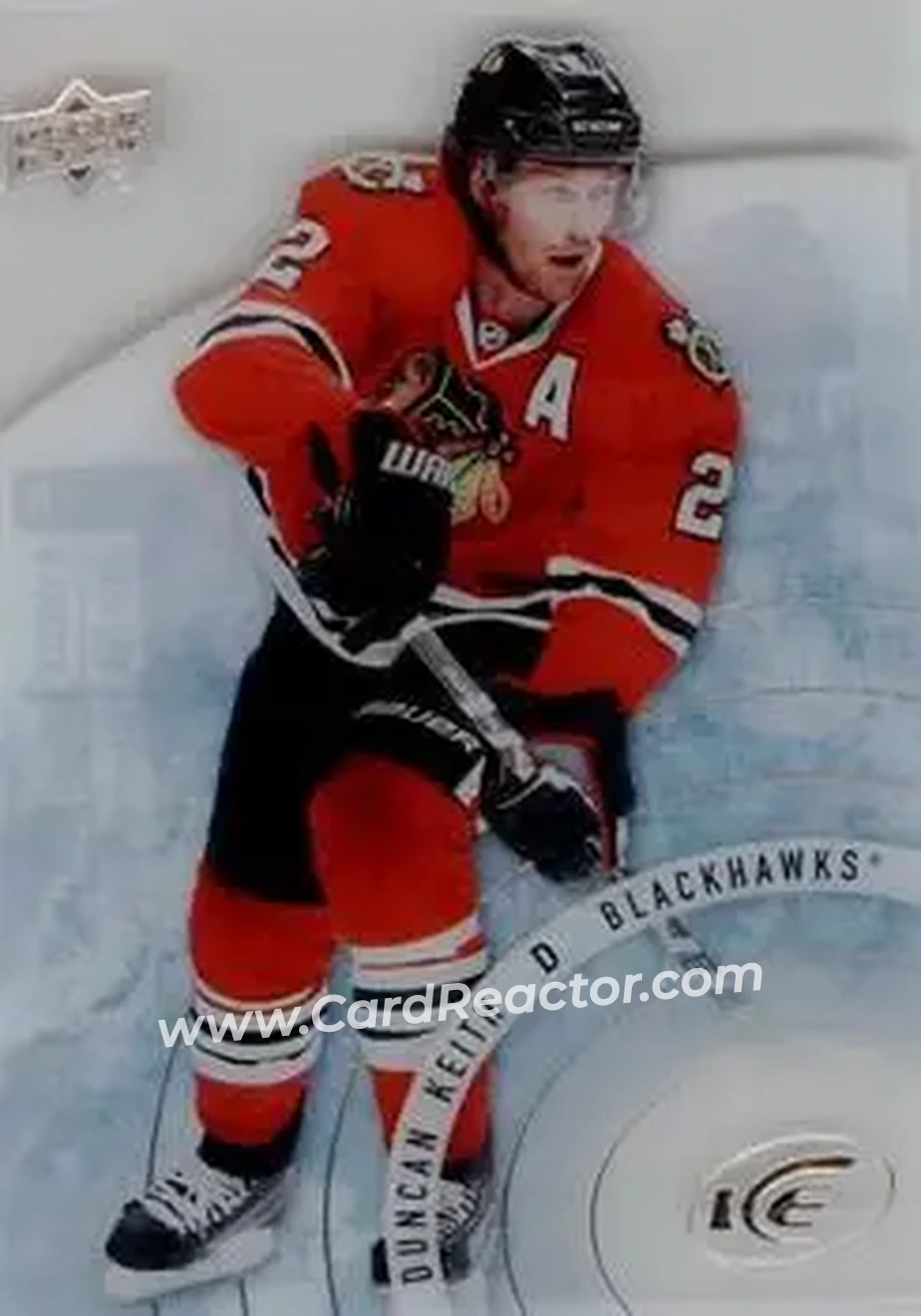2014-15 Upper Deck Ice #5 - Duncan Keith - Chicago Blackhawks - Front
