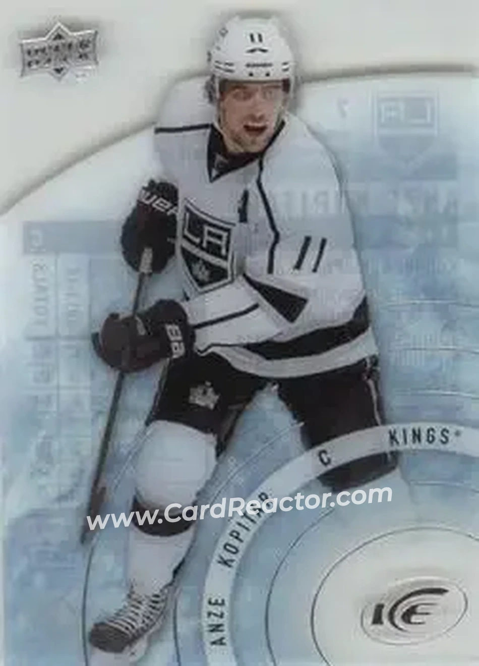 2014-15 Upper Deck Ice #7 - Anze Kopitar - Los Angeles Kings - Front