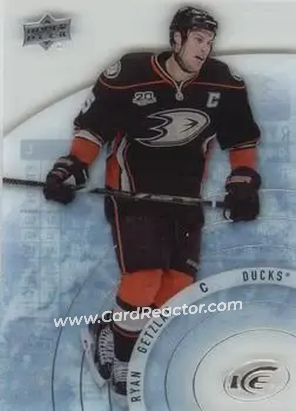 2014-15 Upper Deck Ice #12 - Ryan Getzlaf - Anaheim Ducks - Front