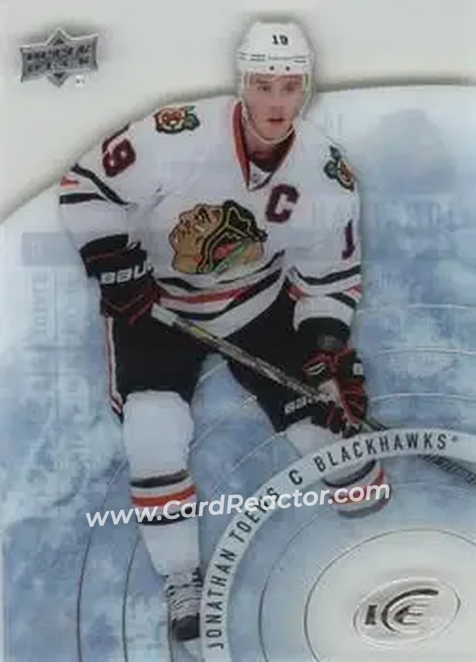 2014-15 Upper Deck Ice #14 - Jonathan Toews - Chicago Blackhawks - Front