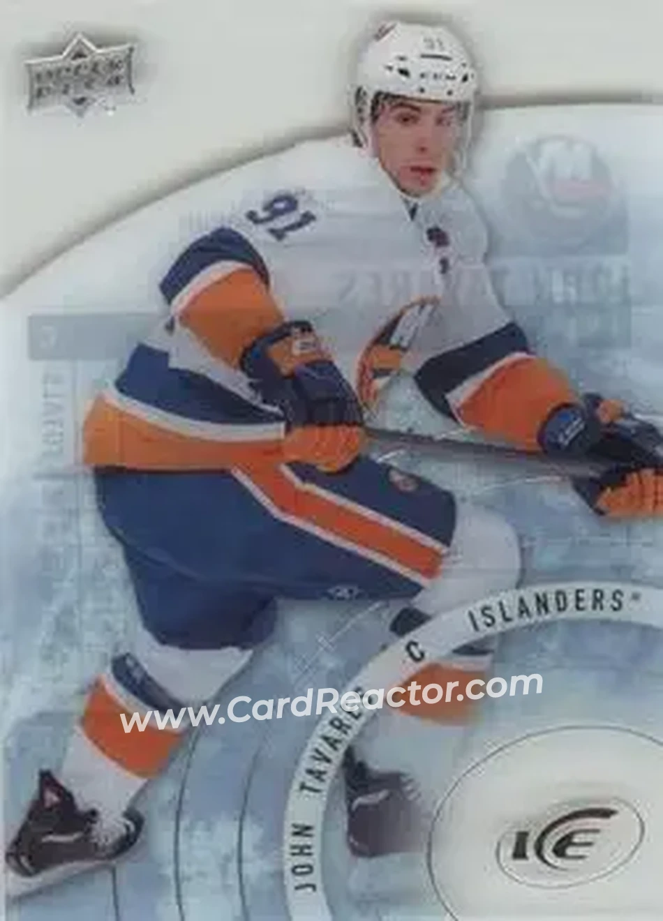 2014-15 Upper Deck Ice #17 - John Tavares - New York Islanders - Front