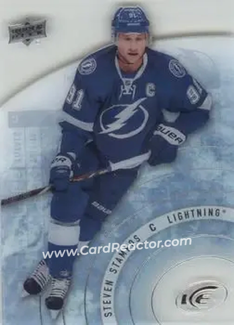 2014-15 Upper Deck Ice #21 - Steven Stamkos - Tampa Bay Lightning - Front