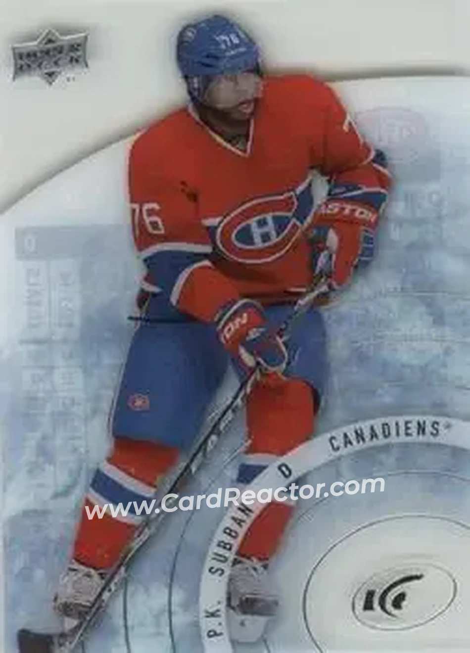 2014-15 Upper Deck Ice #22 - P.K. Subban - Montreal Canadiens - Front