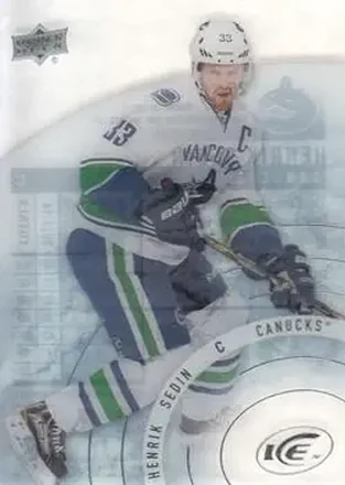 2014-15 Upper Deck Ice #26 - Henrik Sedin - Vancouver Canucks