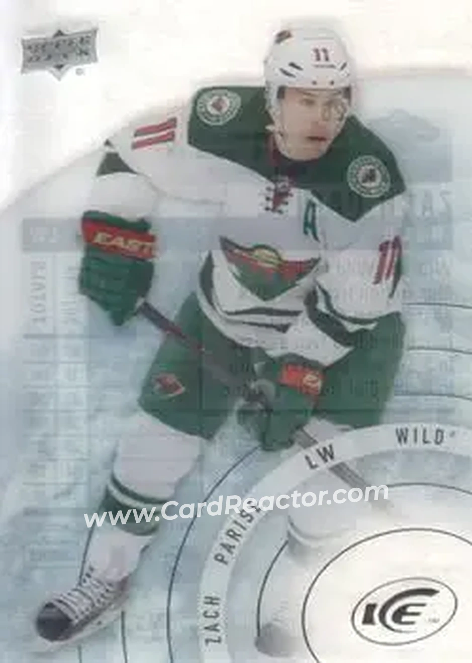 2014-15 Upper Deck Ice #28 - Zach Parise - Minnesota Wild - Front