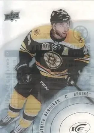 2014-15 Upper Deck Ice #30 - Patrice Bergeron - Boston Bruins